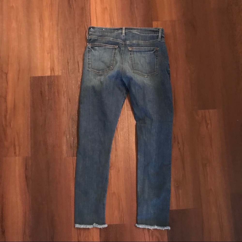 LOFT Fresh Cut Frayed Skinny Jeans - Picture 5 of 5